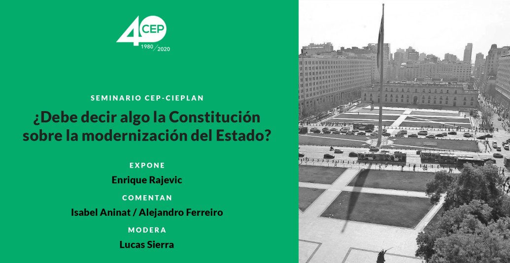 ¿Debe decir algo la Constitución sobre la modernización del Estado?
