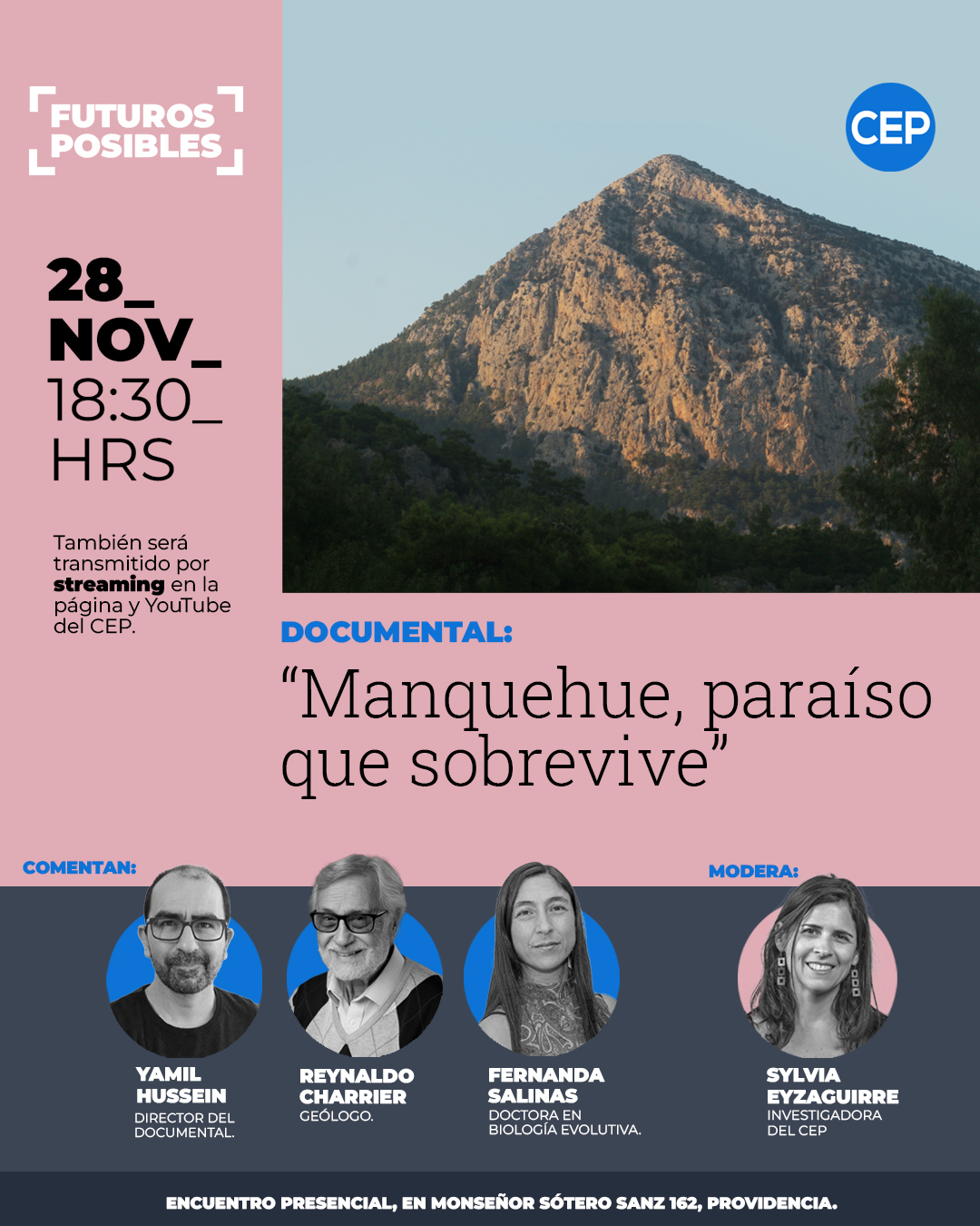 Documental “Manquehue, paraíso que sobrevive”