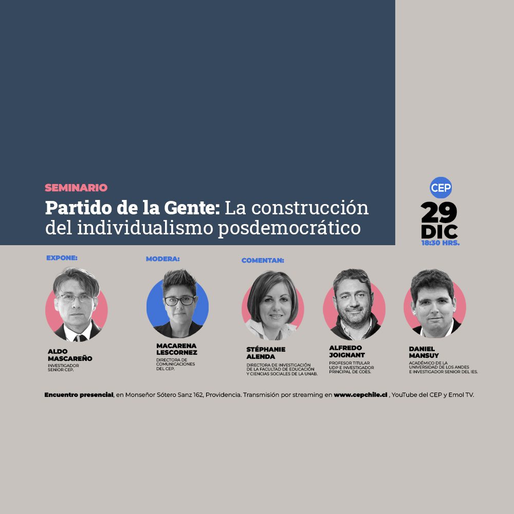Partido de la Gente. La construcción del individualismo posdemocrático