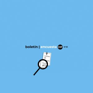 Boletín Encuesta CEP N° 93 – Chile indiferente: cuando todo da lo mismo