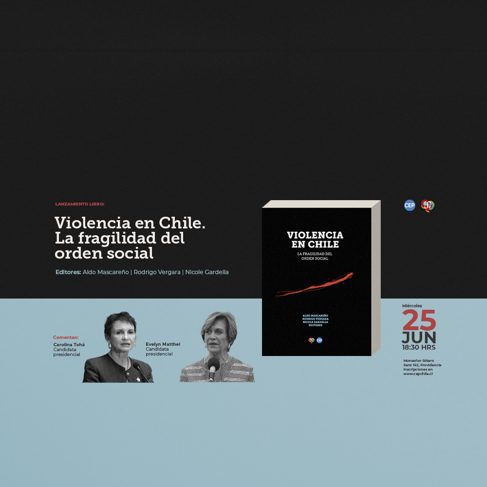 Lanzamiento libro | Violencia en Chile. La fragilidad del orden social
