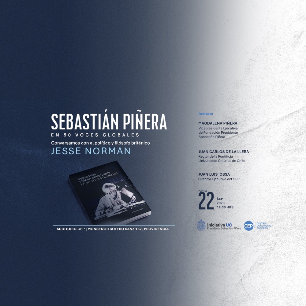 Sebastián Piñera en 50 voces globales. Conversación con Jesse Norman