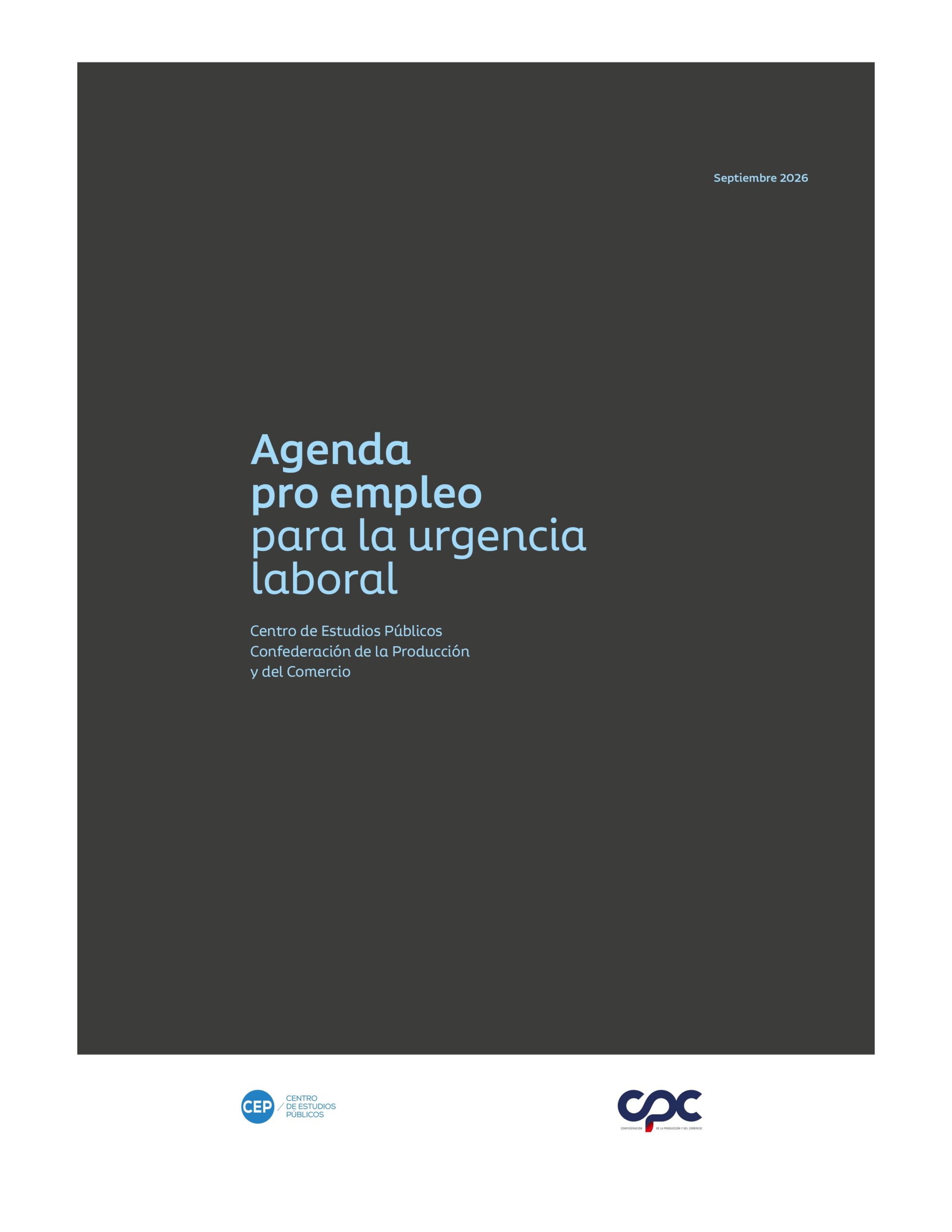 Agenda pro empleo para la urgencia laboral